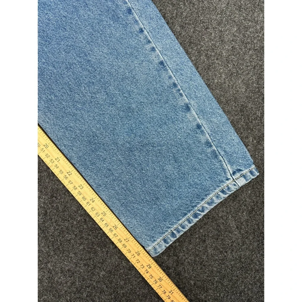 Tommy Hilfiger Tommy Jeans Relaxed Fit Straight Leg Denim Blue Mens 11/30 T901